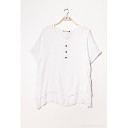 Plus+ Bluse med knapper 