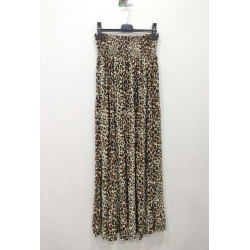 Lang nederdel med dyre print