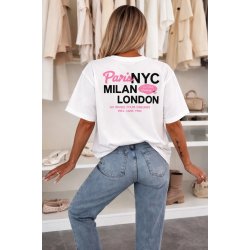 T-shirt med print