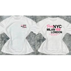 T-shirt med print