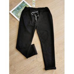 Plus+ Bukser i "ferskenskind" med for lommer