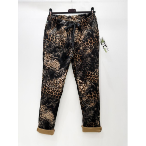 Bukser i imiteret ruskind