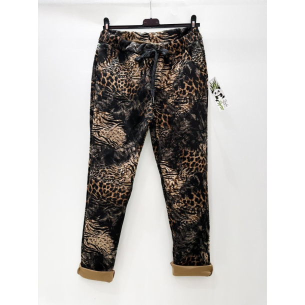 Bukser i imiteret ruskind