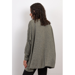 Bluse i angora og uld