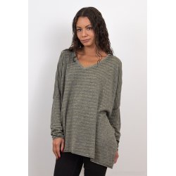 Bluse i angora og uld