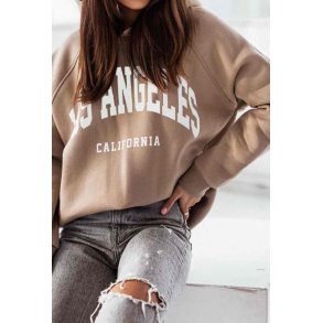Los Angeles sweatshirt med htte
