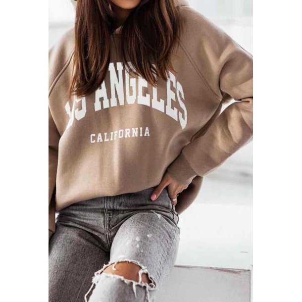 Los Angeles sweatshirt med htte