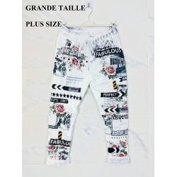 Plus+ Bukser med print