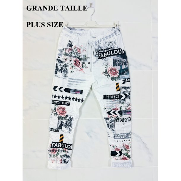 Plus+ Bukser med print