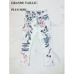 Plus+ Bukser med print