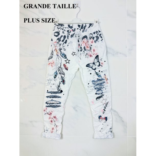 Plus+ Bukser med print